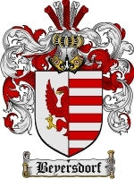 Beyersdorf coat of arms family crest download