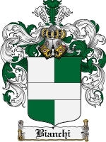 Bianchi coat of arms family crest download