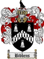 Bibbens coat of arms family crest download