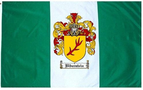 Biberstein family crest coat of arms flag