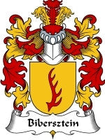 Bibersztein coat of arms family crest download