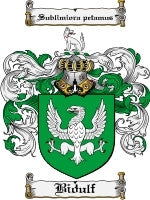 Bidulf coat of arms family crest download
