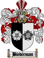 Biederman coat of arms family crest download