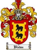 Bielsa coat of arms family crest download