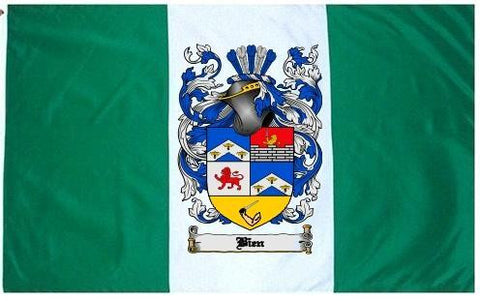 Bien family crest coat of arms flag