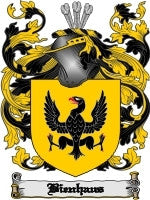 Bienhaus coat of arms family crest download
