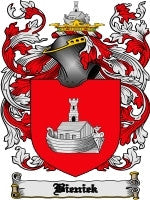 Bieniek coat of arms family crest download
