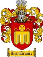 Bienkiewicz coat of arms family crest download