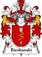 Bienkunski coat of arms family crest download