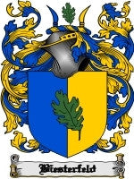 Biesterfeld coat of arms family crest download