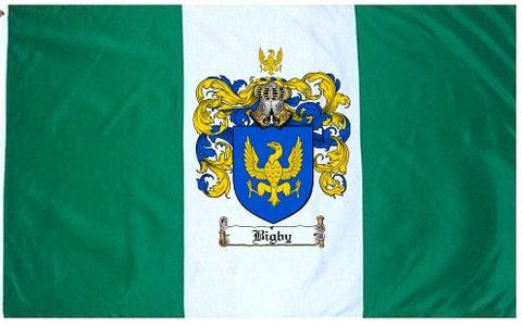 Bigby family crest coat of arms flag