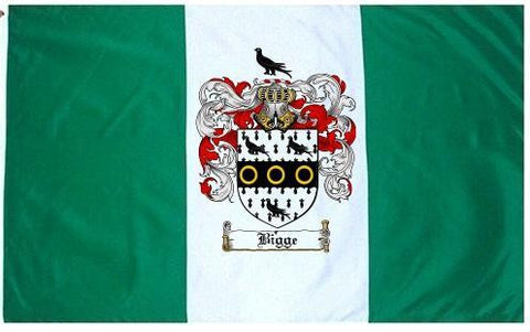 Bigge family crest coat of arms flag