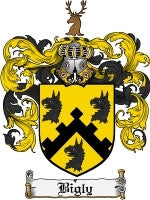 Bigly coat of arms family crest download