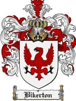 Bikerton coat of arms family crest download