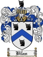 Bilan coat of arms family crest download