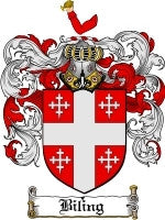 Biling coat of arms family crest download