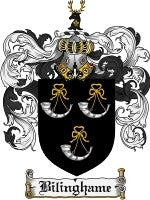 Bilinghame coat of arms family crest download
