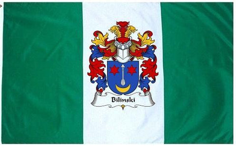 Bilinski family crest coat of arms flag