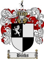 Binks coat of arms family crest download