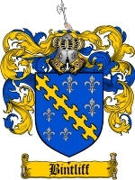 Bintliff coat of arms family crest download