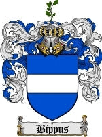 Bippus coat of arms family crest download