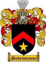 Birkenstamm coat of arms family crest download