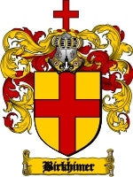 Birkhimer coat of arms family crest download