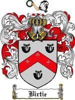 Birtie coat of arms family crest download