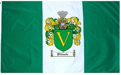 Bitondo family crest coat of arms flag