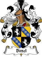 Bittel coat of arms family crest download