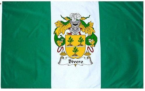 Bivero family crest coat of arms flag