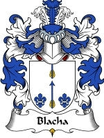 Blacha coat of arms family crest download