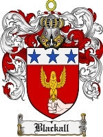 Blackall coat of arms family crest download