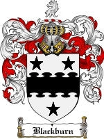Blackburn coat of arms family crest download