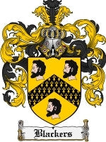 Blackers coat of arms family crest download