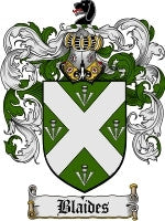 Blaides coat of arms family crest download