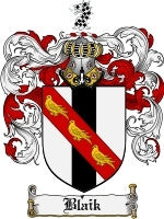 Blaik coat of arms family crest download