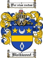 Blaikwood coat of arms family crest download