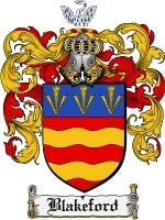 Blakeford coat of arms family crest download