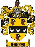 Blakemore coat of arms family crest download