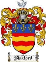 Blakford coat of arms family crest download