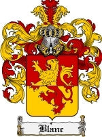 Blanc coat of arms family crest download