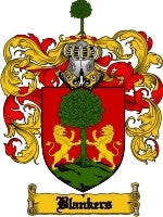 Blankers coat of arms family crest download