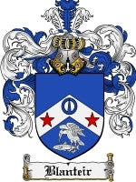 Blanteir coat of arms family crest download