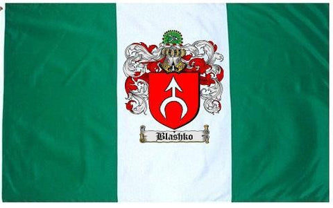 Blashko family crest coat of arms flag