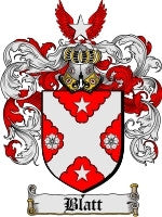 Blatt coat of arms family crest download