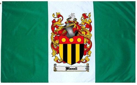 Blaxall family crest coat of arms flag