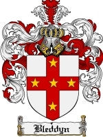 Bleddyn coat of arms family crest download