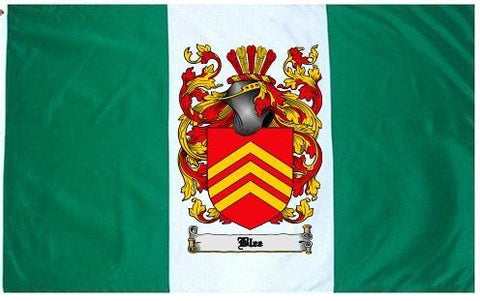 Blee family crest coat of arms flag