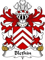 Blethin coat of arms family crest download